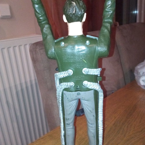 Doctor Otto Octavius figure used, height 29cm