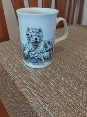 Roy Kirkham collectible mug, made in England, 370 ml