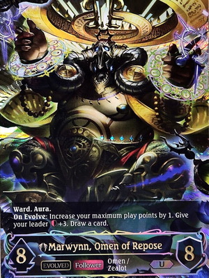 Marwynn, Omen of Repose (Evolved) Shadowverse card