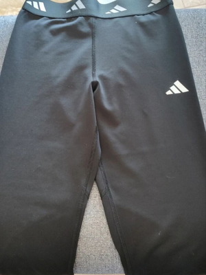 Adidas kids' leggings black like new, age 9-10