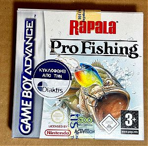 Σφραγισμένο Παιχνίδι για Game Boy Advance SP Rapala Pro Fishing