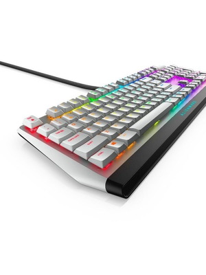 Dell Alienware Mechanical Gaming Keyboard Low Profile RGB AW510K Lunar Light σαν καινούργιο