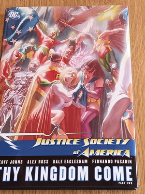 Justice Society of America Thy Kingdom Come Hardcover 2008 like new
