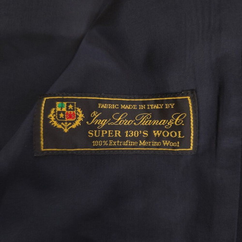René Lezard Loro Piana Super 130’s blazer like new, size EU 50, black