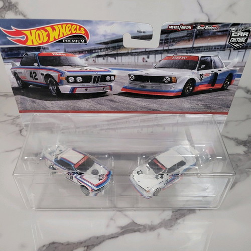 Hot Wheels 2-pack BMW Group 5 and CLS Race Car white 2022 new