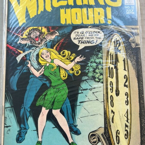 The Witching Hour comic book used, dark mansion and sinister secrets