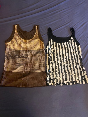 Blouses used, pack of two, multicolored, size S/M
