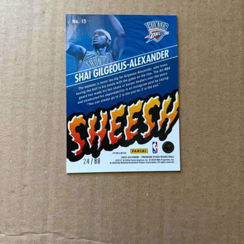 Panini Hoops Shai Gilgeous - Alexander like new