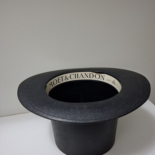 Moët & Chandon Ice Bucket vintage used, top hat design