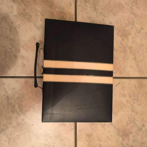 Backgammon leather case like new