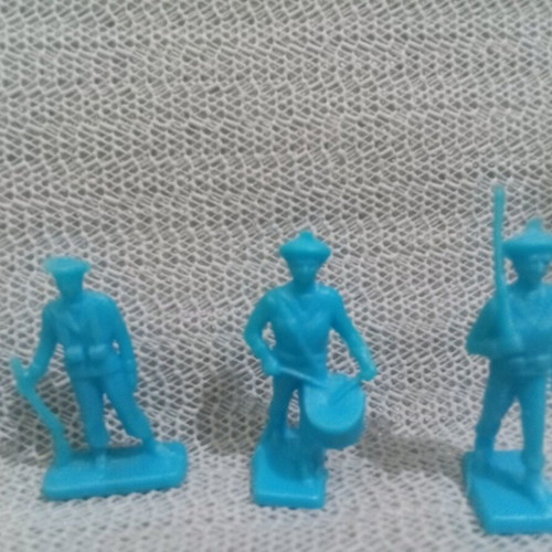 Plastic military figures used, French Navy, pack of 4