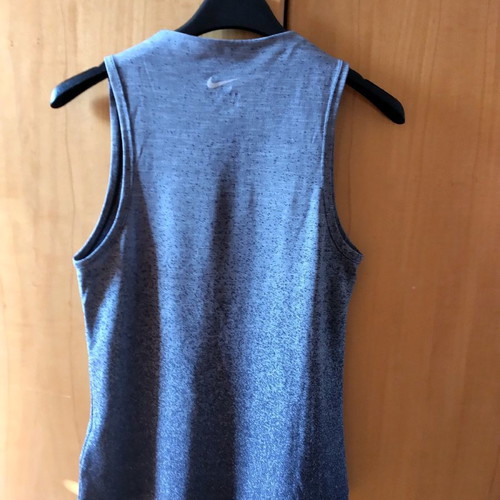 Nike sleeveless shirt used, gray, size S