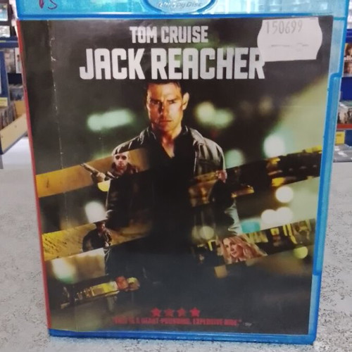 Jack Reacher Blu-Ray with Greek subtitles