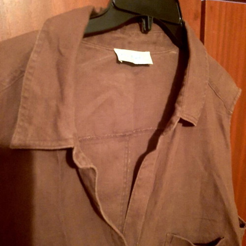 Ulla Popken shirt brown like new XXL