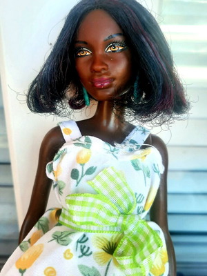 Barbie Fashionistas κούκλα #25 Blue Brocade μεταχειρισμένη