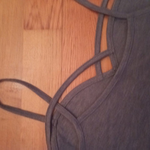 Women's gray camisole with thin straps Tally Weijl like new
