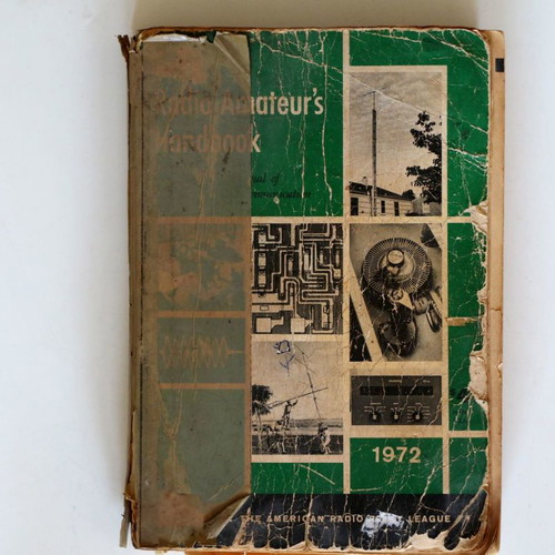 Amateur Radio 1972 book used for radio amateurs
