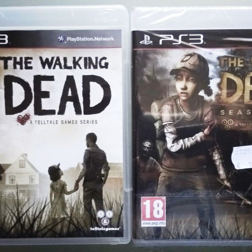 The Walking Dead PS3 game pack, season 1 and sealed season 2