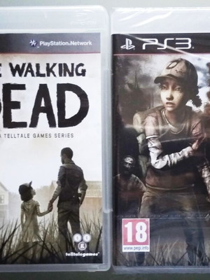 The Walking Dead PS3 game pack, season 1 and sealed season 2