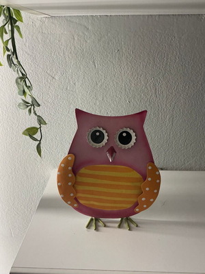 Espriel decorative owl like new, cute for kids' room