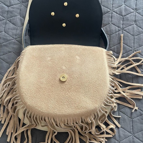 Rinascimento boho crossbody bag new, beige