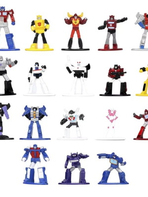 Transformers Jada Toys diecast miniatures like new