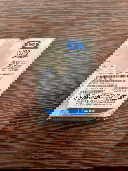 WD HDD 1T 2,5” για Laptop - Playstation