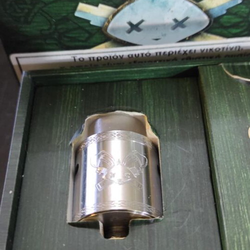 Hellvape Dead Rabbit V2 RDA like new, stainless steel
