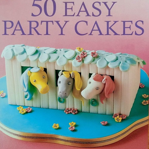 Book 50 Easy Party Cakes by Debbie Brown in excellent condition