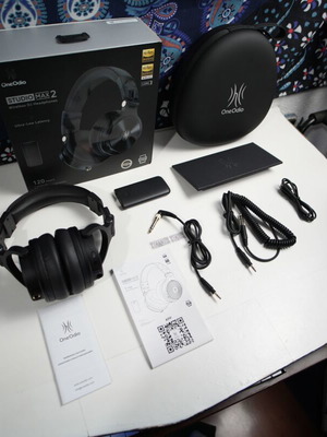 OneOdio Studio Max 2 Ασύρματα ακουστικά DJ καινούργια, χαμηλής καθυστέρησης