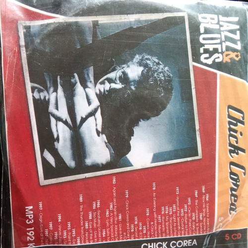 Jazz & Blues CDROM collection used, 5 Verbatim discs
