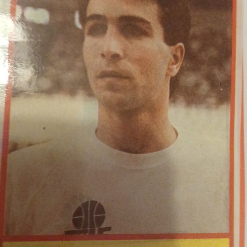 Memmos Ioannou Eurobasket 87 collectible sticker used