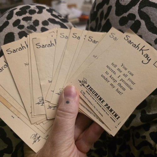 Sarah Key stickers 24 pieces used