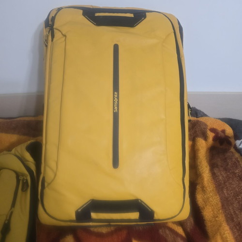 Samsonite Ecodiver wheeled travel bag yellow 79 cm