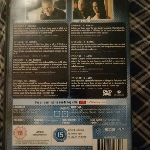 Alias Season 3 Vol. 2 DVD used with subtitles
