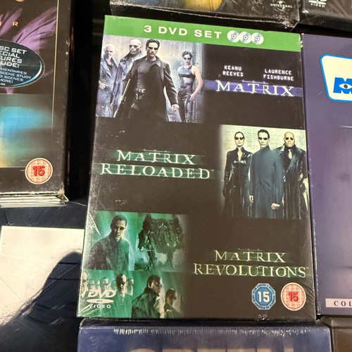 Collectible DVDs new, all together