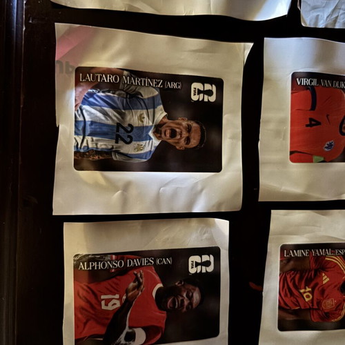 Coca-Cola x Panini FIFA World Cup 2026 promotional stickers set of 8 new