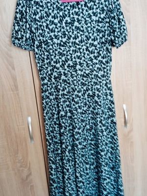 Summer dress, black and blue, medium