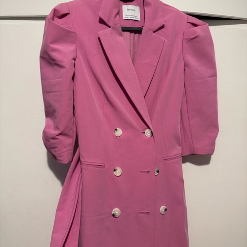 Pink Bershka jacket dress like new noXS
