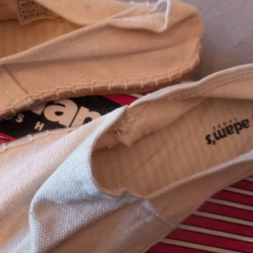 Adam's Shoes espadrilles beige size 37