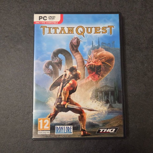 Titan Quest & Titan Quest Immortal Throne package used, PC game