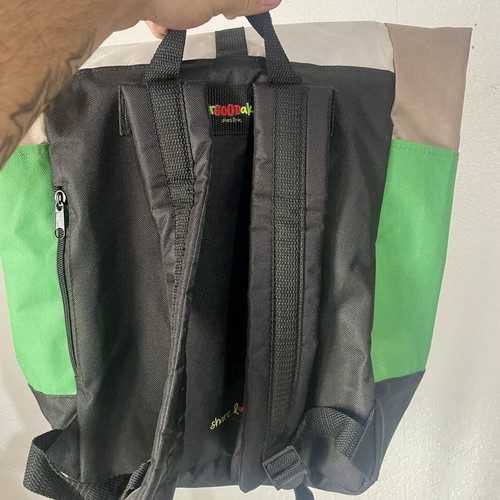 ArGOODaki Roll-top Backpack like new, multicolor