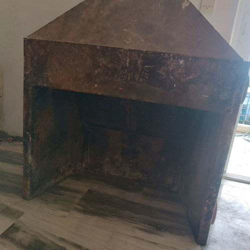 Μαντεμένια εσωτερική βάση τζακιού μεταχειρισμένη θερμόζελ