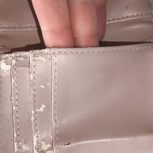 Πορτοφόλι Bershka μεταχειρισμένο, μπεζ