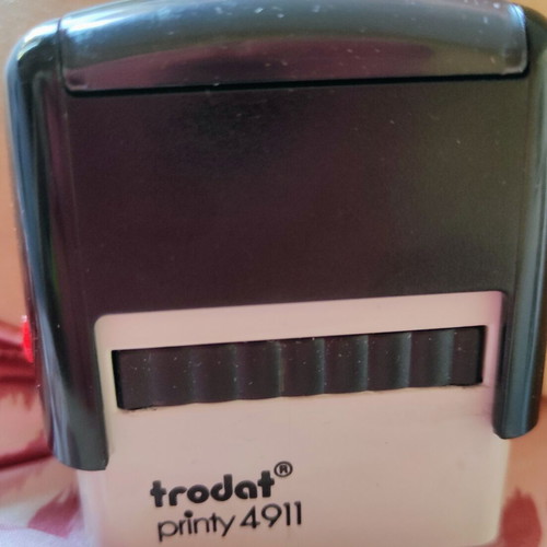 Trodat Printy 4911 Stamp Mechanism like new without ink pad