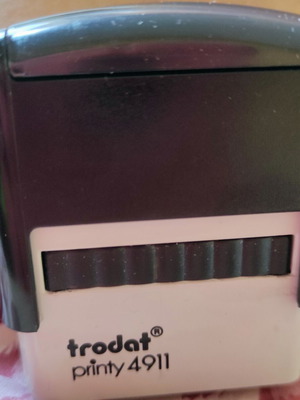 Μηχανισμός σφραγίδας Trodat Printy 4911 σαν καινούργιο χωρίς λάστιχο