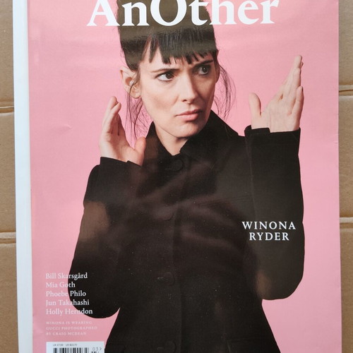 AnOther Magazine τεύχος 47 Φθινόπωρο/Χειμώνας 2024 σαν καινούργιο, εξώφυλλο Winona Ryder