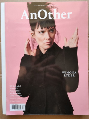 AnOther Magazine брой 47 есен/зима 2024 като ново, корица Winona Ryder