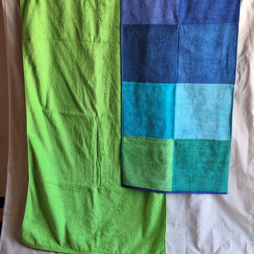 IKEA towel set Brunkrissla Saxan cotton 50x100-70x130 cm new