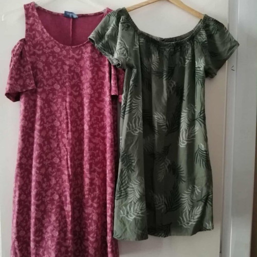 Fresh Made and Gina dresses like new, size 36-38, 2 pieces